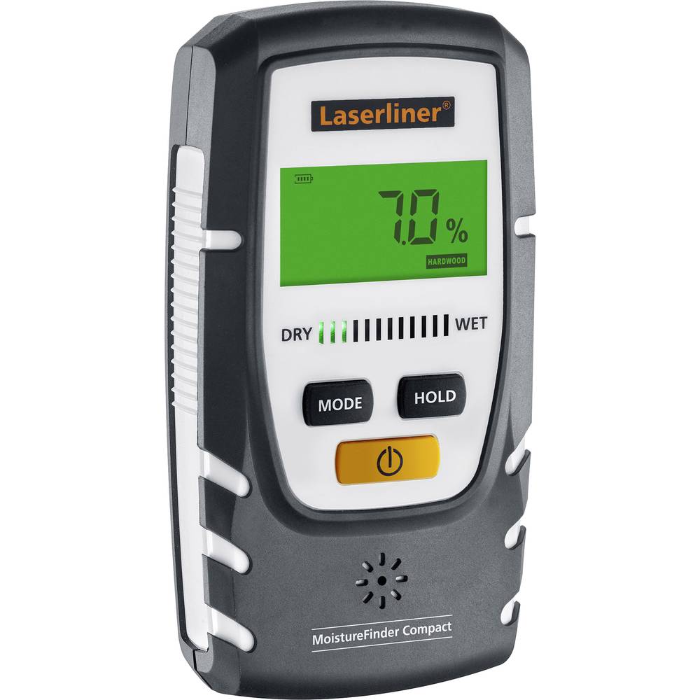 Image of Laserliner 082332A Moisture meter Building moisture reading range 0 up to 85 vol% Wood moisture reading range 0 up to
