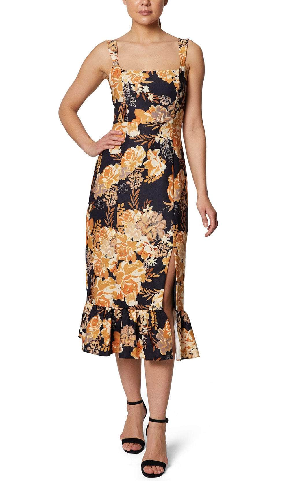 Image of Laundry HU07D18 - Sleeveless Floral Casual Dress