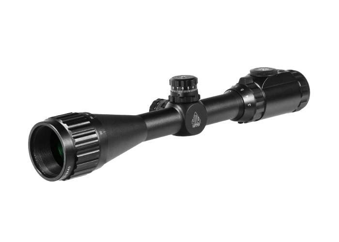 Image of Leapers UTG 3-9x40AO True Hunter Rifle Scope EZ-TAP Illuminated Mil-Dot Reticle 1/4 MOA 1 Tube High 3/8 Rings ID 4717385550148