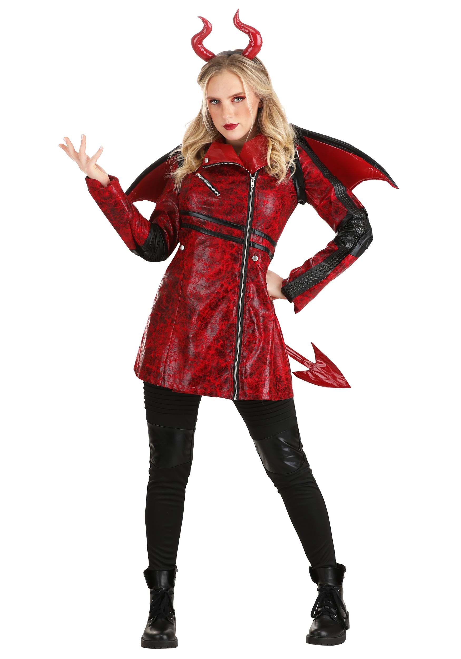 Image of Leather Devil Women's Costume ID FUN0565AD-L
