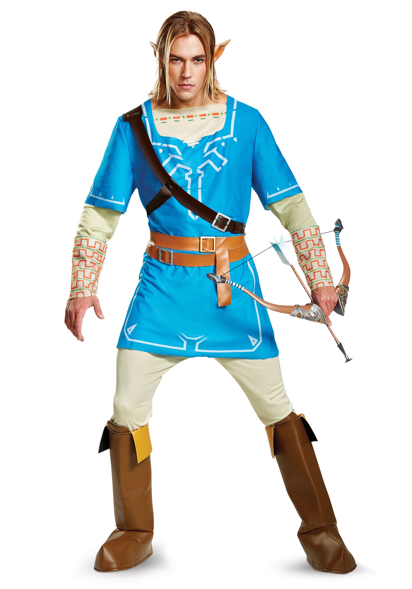 Image of Legend of Zelda Link Breath of the Wild Deluxe Costume for Men ID DI22871-XL