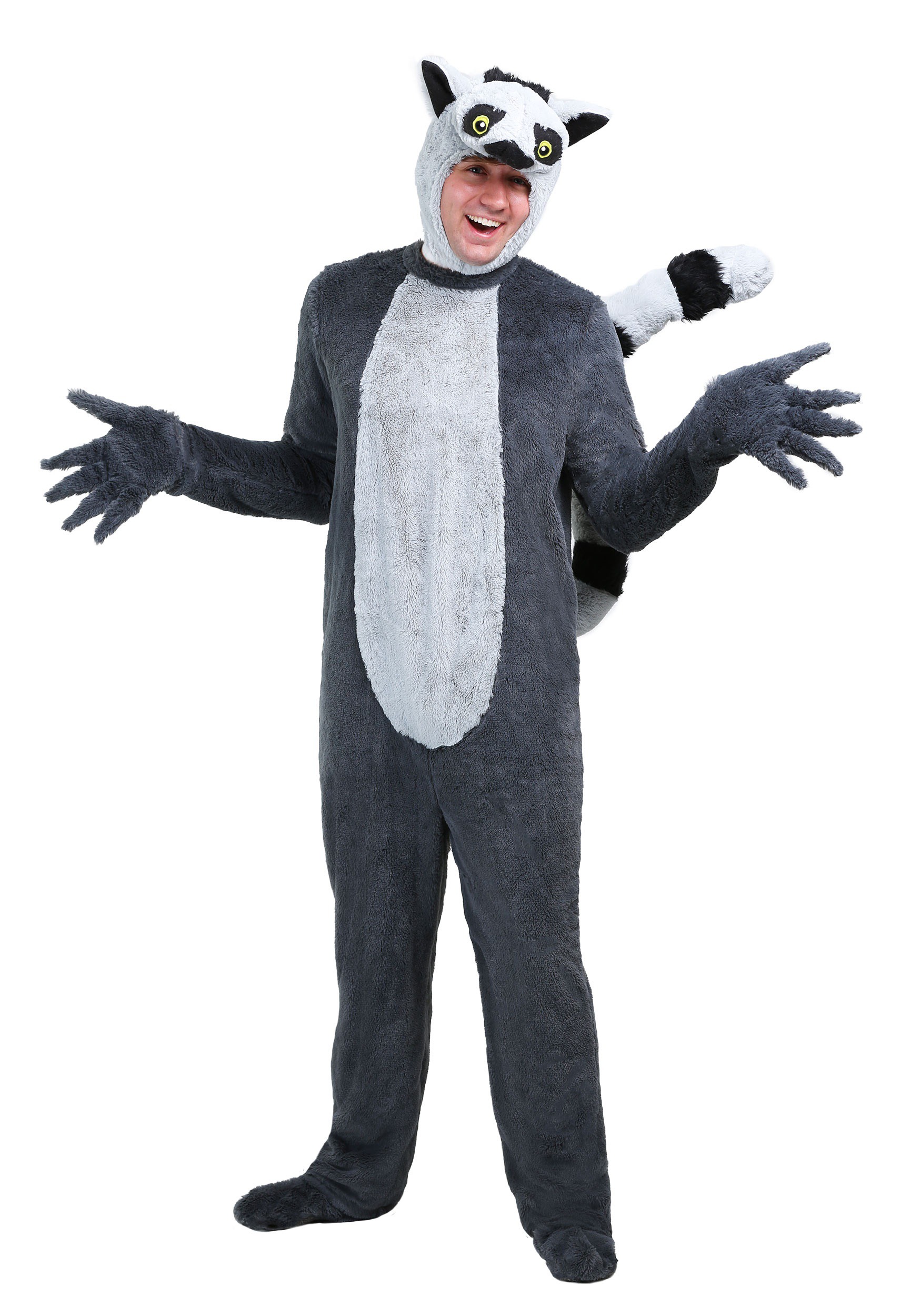 Image of Lemur Costume for Adults ID FUN2701AD-XL