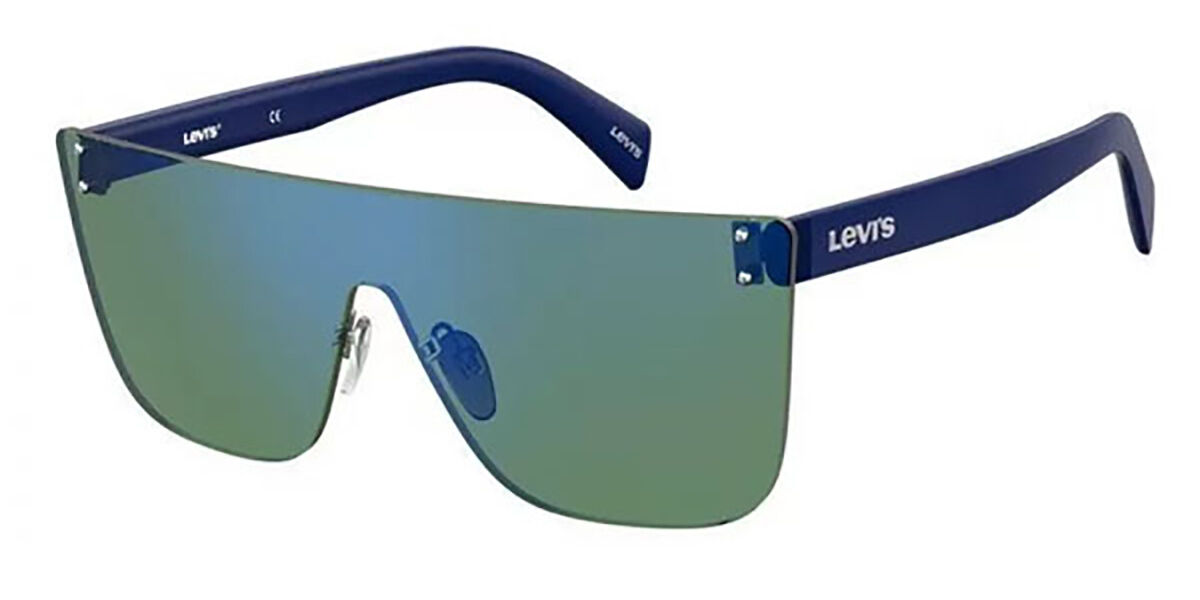 Image of Levi's LV 1001/S 1ED/HZ 99 Lunettes De Soleil Homme Bleues FR
