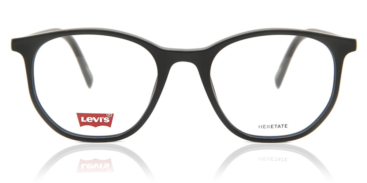 Image of Levi's LV 1002 807 Óculos de Grau Pretos Masculino PRT
