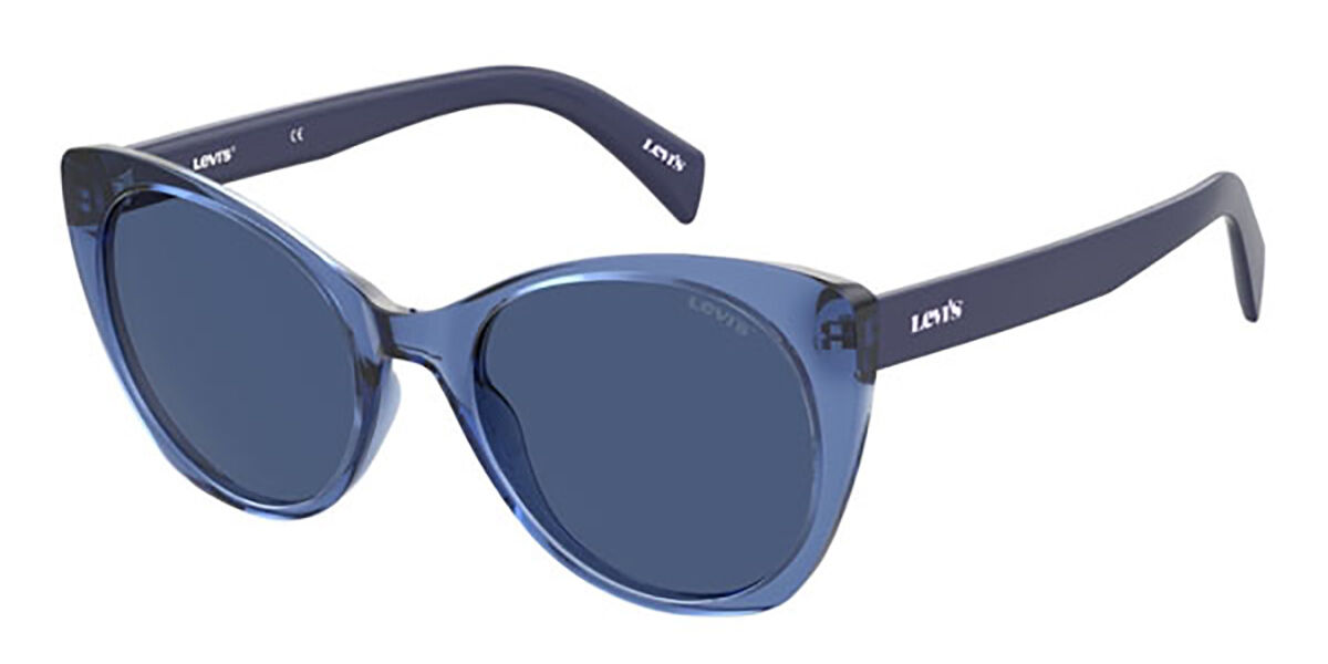 Image of Levi's LV 1015/S PJP/KU 55 Lunettes De Soleil Femme Bleues FR