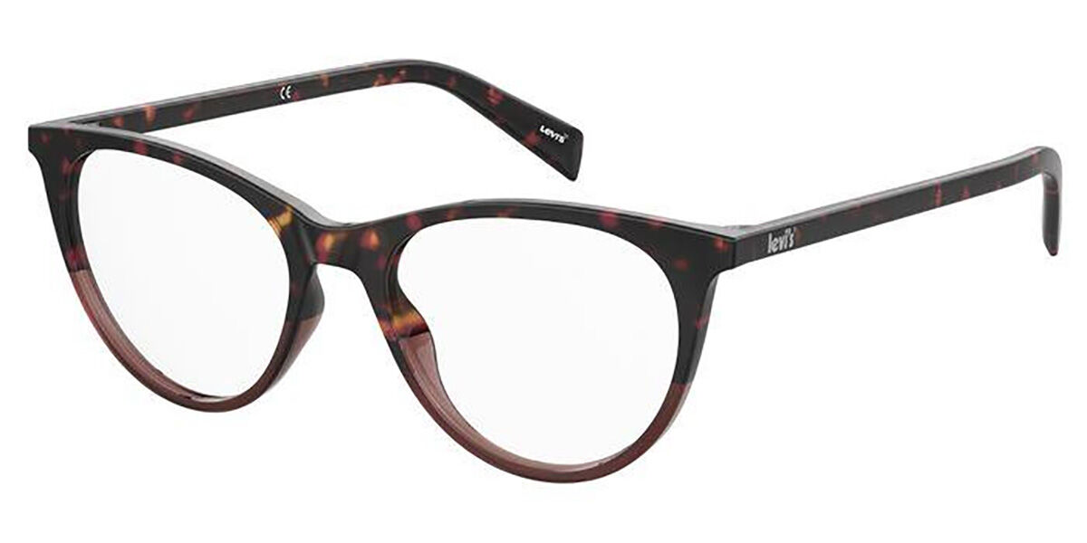 Image of Levi's LV 1034 9N4 49 Brązowe Damskie Okulary Korekcyjne PL