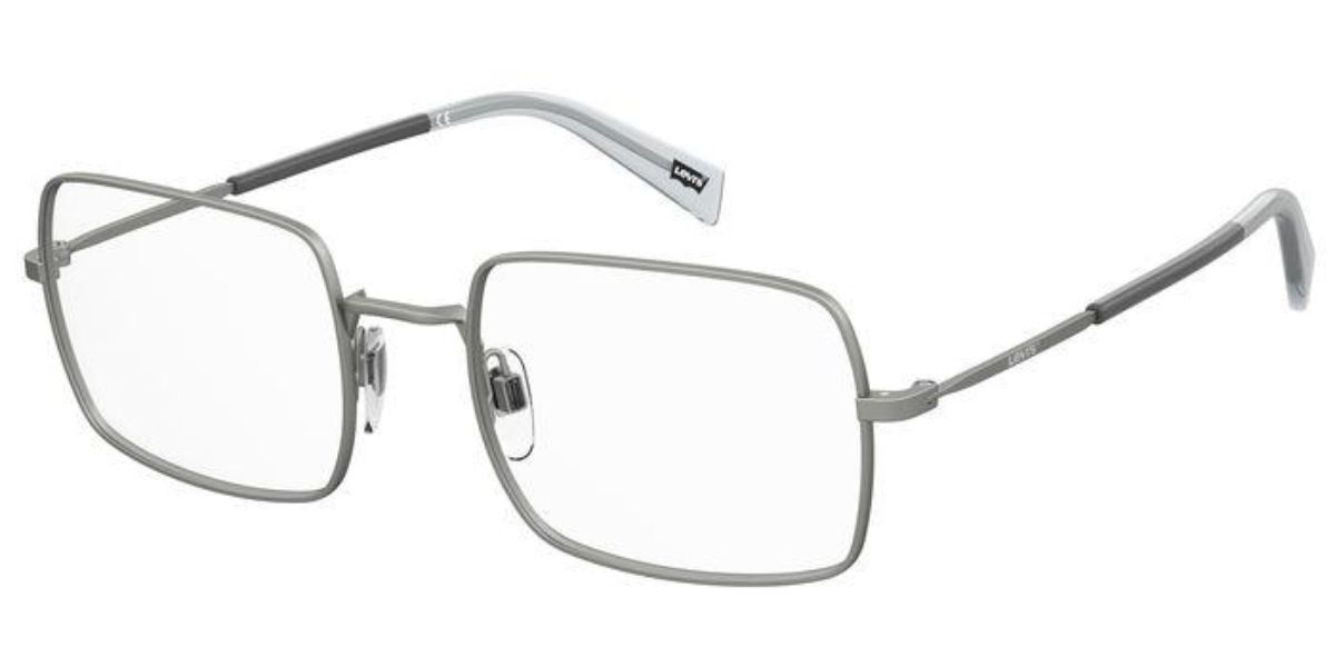 Image of Levi's LV 1044 R81 Óculos de Grau Prata Masculino BRLPT