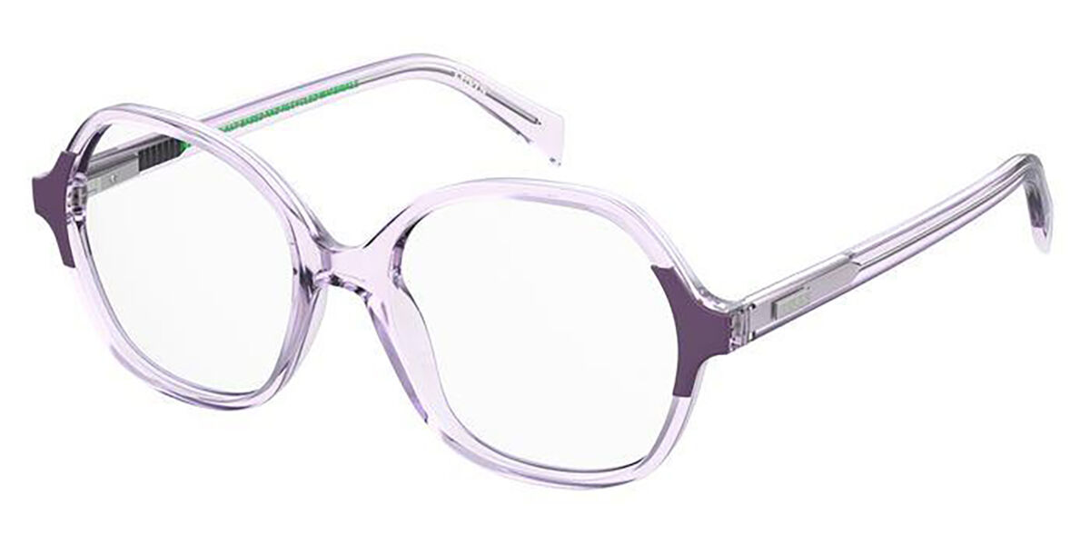 Image of Levi's LV 1056 789 Óculos de Grau Purple Feminino PRT