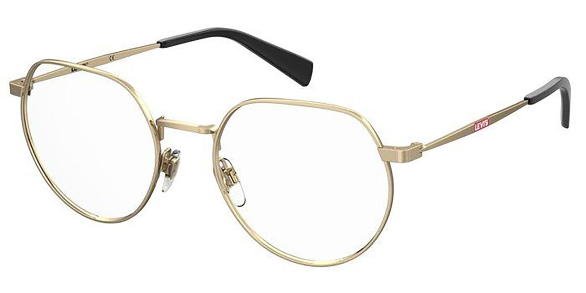 Image of Levi's LV 1060 J5G Óculos de Grau Dourados Masculino BRLPT