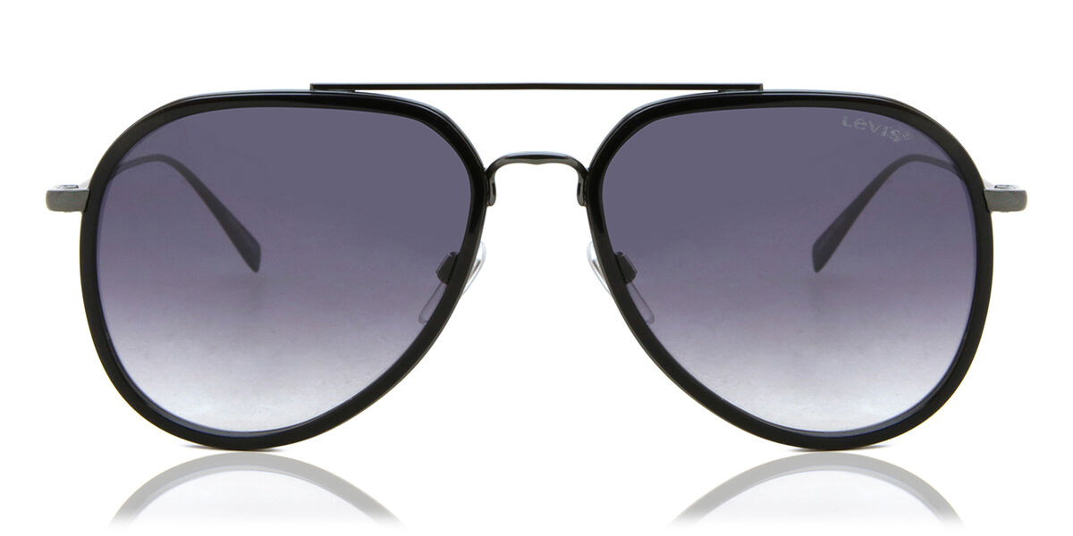 Image of Levi's LV 5000/S KJ1/9O 56 Lunettes De Soleil Homme Noires FR