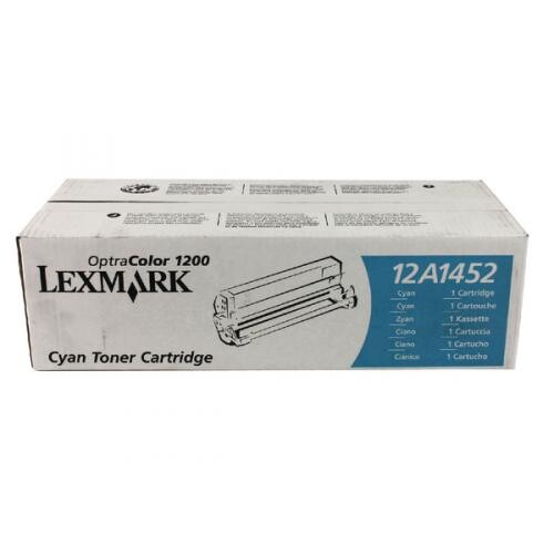 Image of Lexmark 12A1452 cyan 6500 str Optra Color 1200 originálny toner SK ID 15496