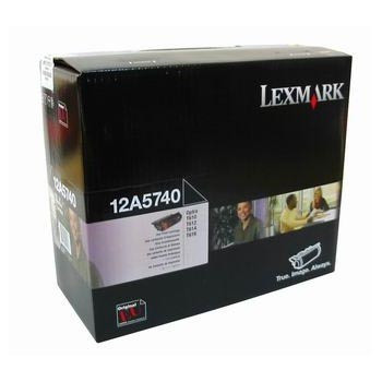Image of Lexmark 12A5740 negru (black) toner original RO ID 937