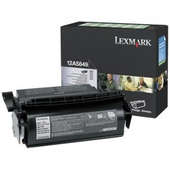 Image of Lexmark 12A5849 černý (black) originální toner CZ ID 941