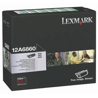 Image of Lexmark 12A6860 negru (black) toner original RO ID 947