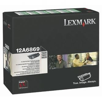 Image of Lexmark 12A6869 čierný (black) originálny toner SK ID 150