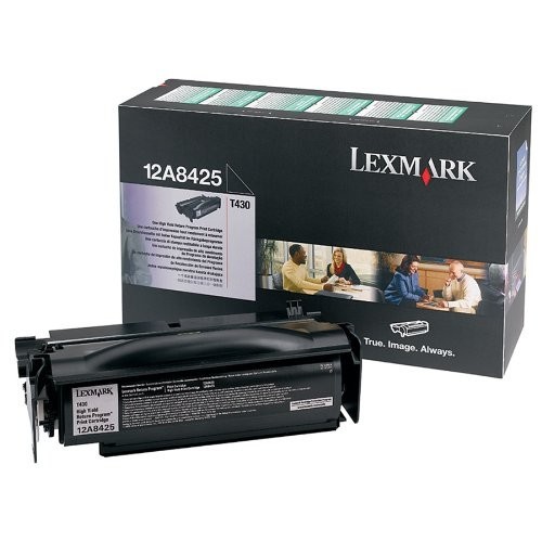 Image of Lexmark 12A8425 czarny (black) toner oryginalny PL ID 183