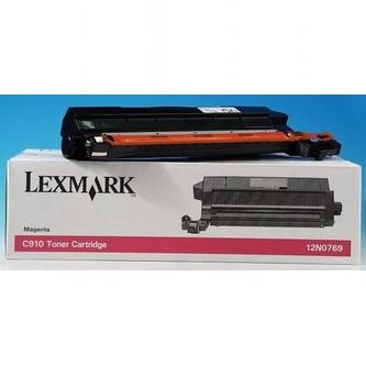 Image of Lexmark 12N0769 bíborvörös (magenta) eredeti toner HU ID 153