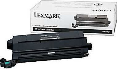 Image of Lexmark 12N0771 čierný (black) originálny toner SK ID 155