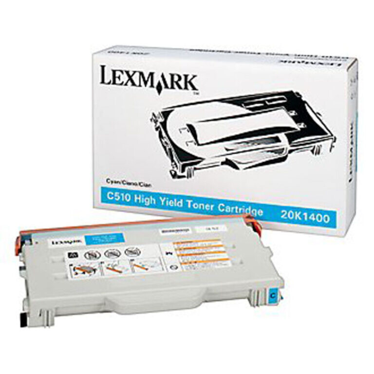 Image of Lexmark 20K1400 azurový (cyan) originální toner CZ ID 15523