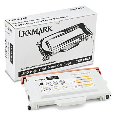 Image of Lexmark 20K1403 černý (black) originální toner CZ ID 181