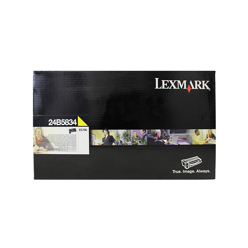 Image of Lexmark 24B5834 galben (yellow) toner original RO ID 325358