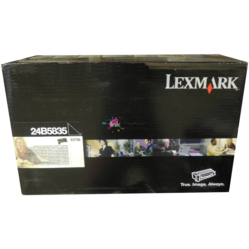Image of Lexmark 24B5835 černý (black) originální toner CZ ID 65668