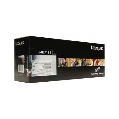 Image of Lexmark 24B7181 čierny (black) originálny toner SK ID 320322