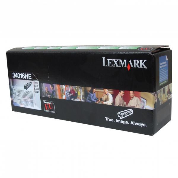 Image of Lexmark 34016HE black 6000 str return originálny toner SK ID 15526