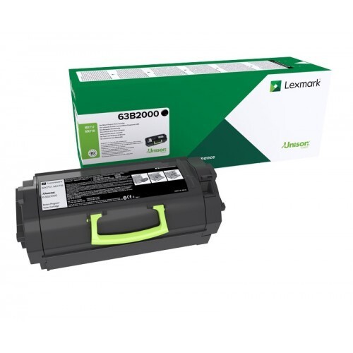 Image of Lexmark 63B2000 fekete (black) eredeti toner HU ID 13306