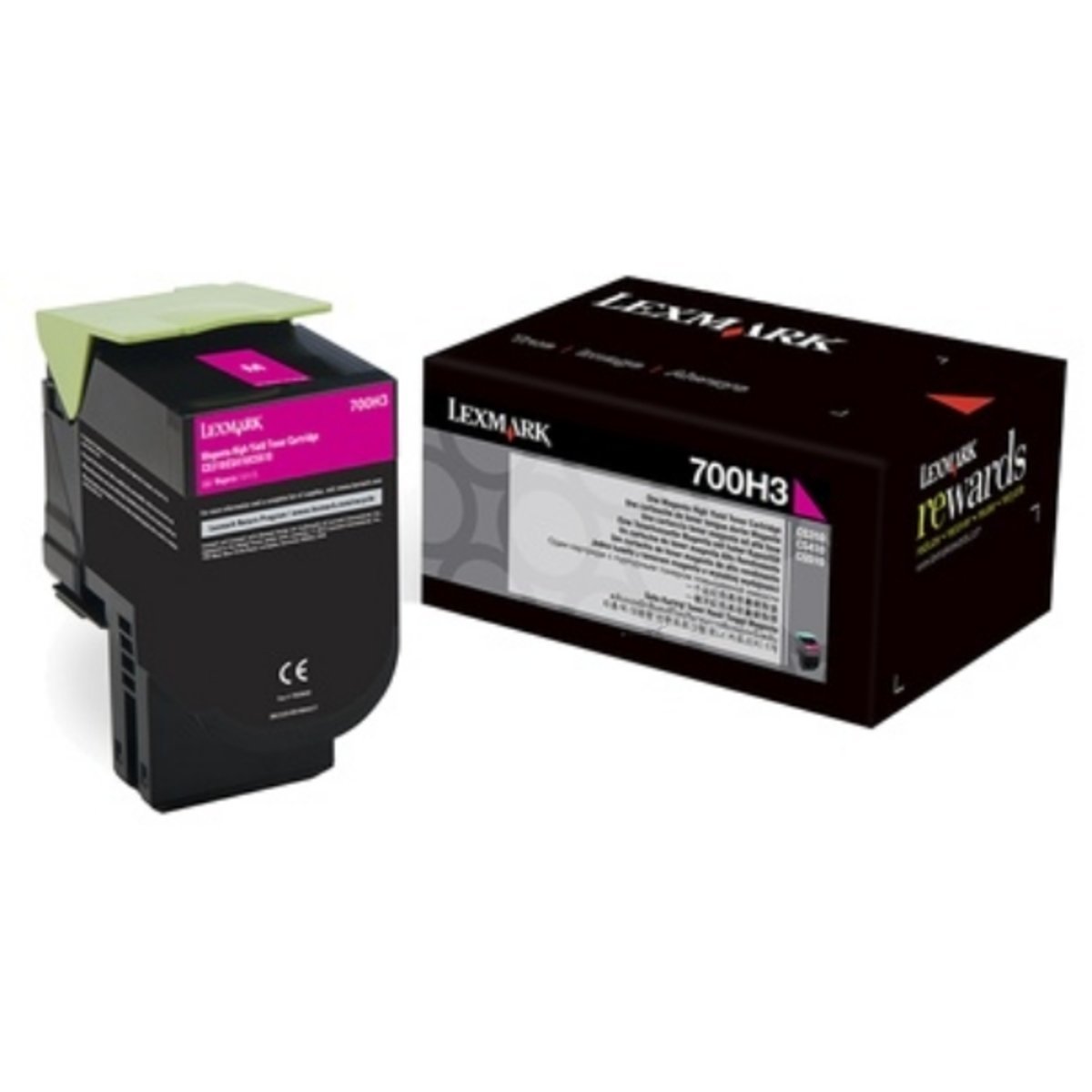 Image of Lexmark 70C0H30 purpurový (magenta) originálny toner SK ID 325361