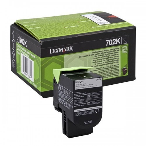 Image of Lexmark 70C20K0 čierny (black) originálny toner SK ID 15552