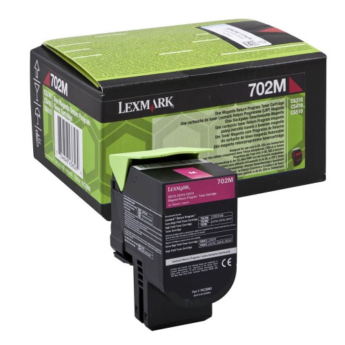 Image of Lexmark 70C20ME purpuriu (magenta) toner original RO ID 63227