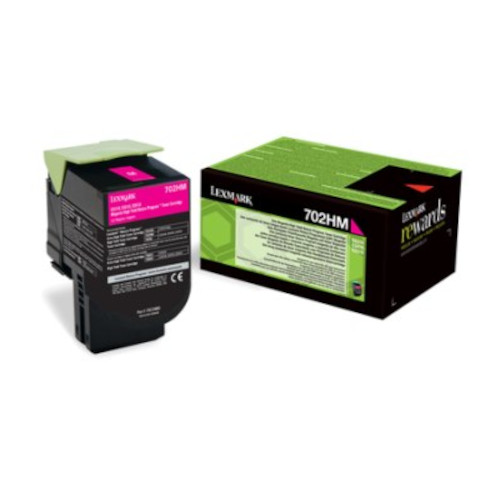 Image of Lexmark 70C2HM0 purpurový (magenta) originální toner CZ ID 6553