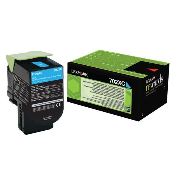 Image of Lexmark 70C2XC0 azúrový (cyan) originálny toner SK ID 48323