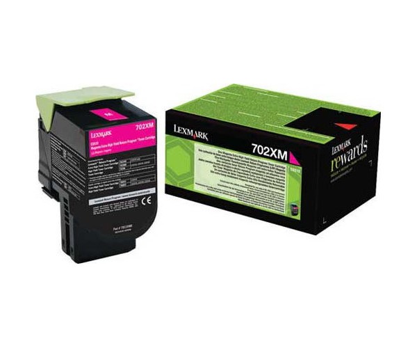 Image of Lexmark 70C2XME purpuriu (magenta) toner original RO ID 63709