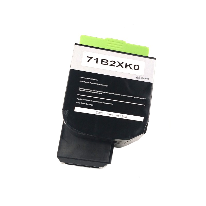 Image of Lexmark 71B2XK0 černý (black) kompatibilní toner CZ ID 365432