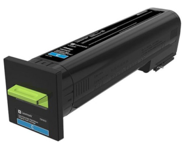 Image of Lexmark 72K20CE cián (cyan) eredeti toner HU ID 65679