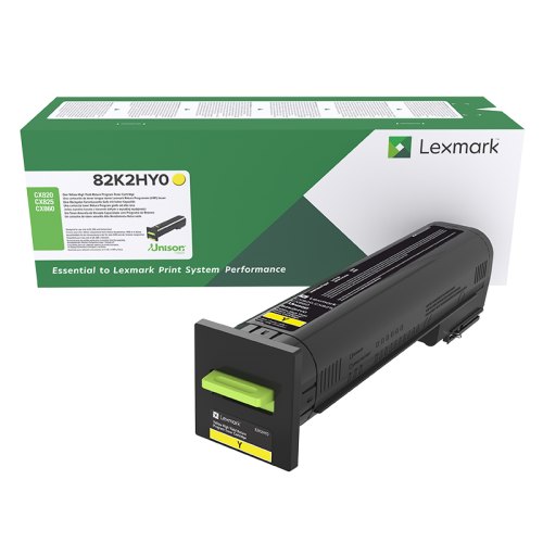 Image of Lexmark 72K2XYE žltý (yellow) originálny toner SK ID 65685