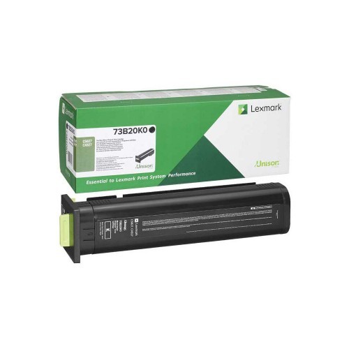 Image of Lexmark 73B20K0 černý (black) originální toner CZ ID 16238