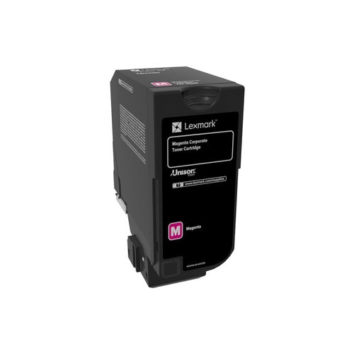 Image of Lexmark 74C20ME purpuriu (magenta) toner original RO ID 65699