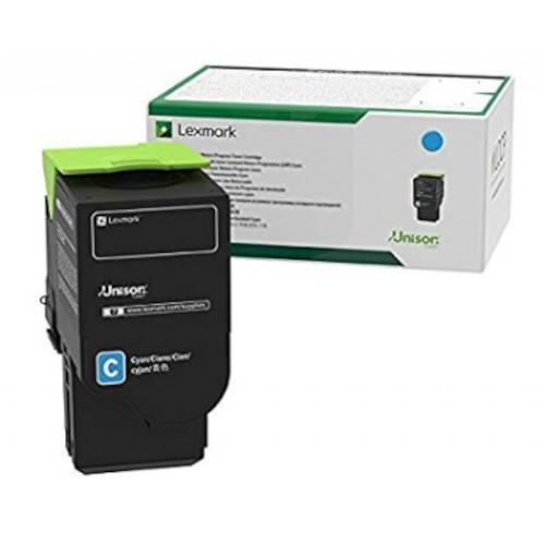 Image of Lexmark 78C20C0 cián (cyan) eredeti toner HU ID 65719