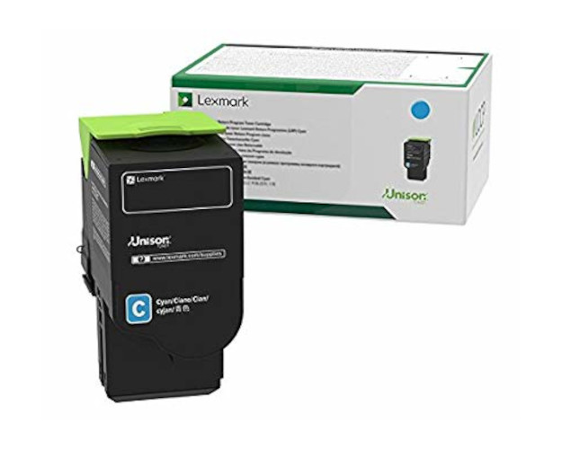 Image of Lexmark 78C2UC0 cián (cyan) eredeti toner HU ID 65727