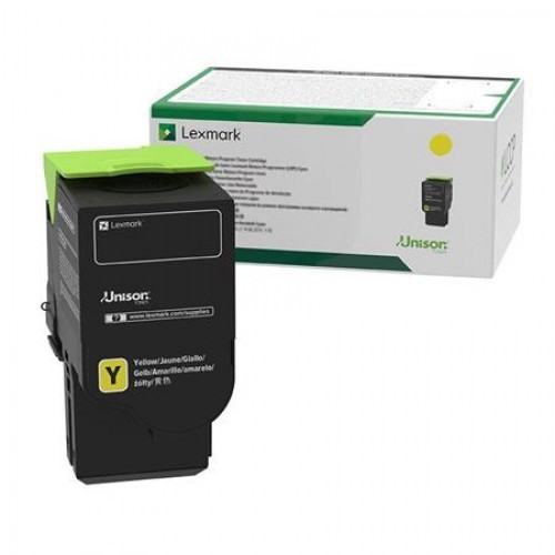 Image of Lexmark 78C2XY0 sárga (yellow) eredeti toner HU ID 65740