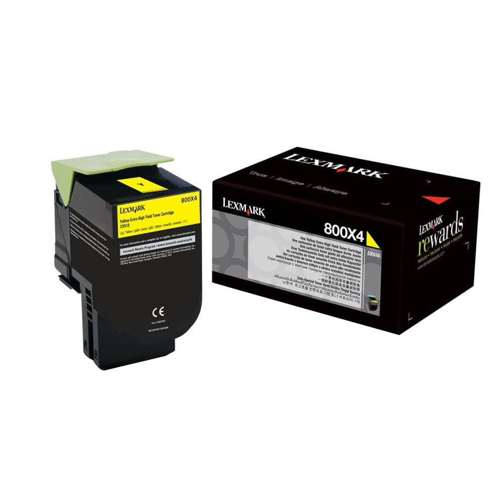 Image of Lexmark 80C0X40 žlutý (yellow) originální toner CZ ID 325365