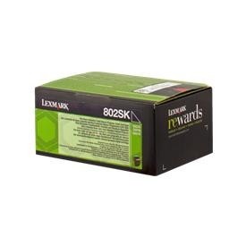 Image of Lexmark 80C2SK0 čierný (black) originálny toner SK ID 6547