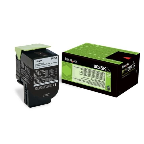 Image of Lexmark 80C2SKE fekete (black) eredeti toner HU ID 327334