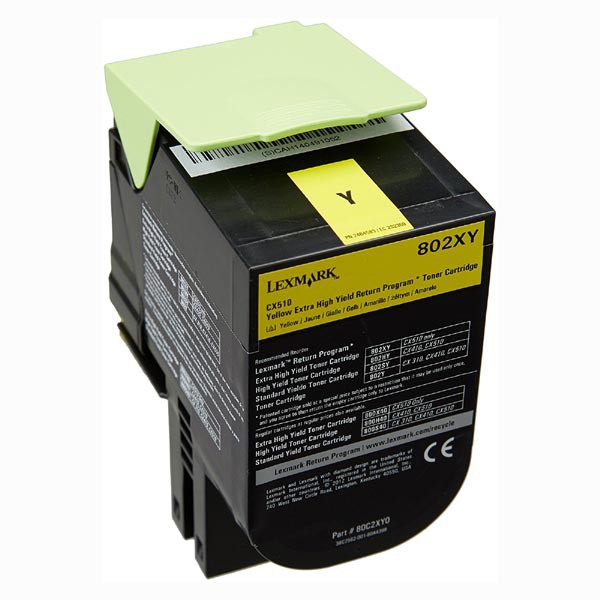 Image of Lexmark 80C2XY0 sárga (yellow) eredeti toner HU ID 6558