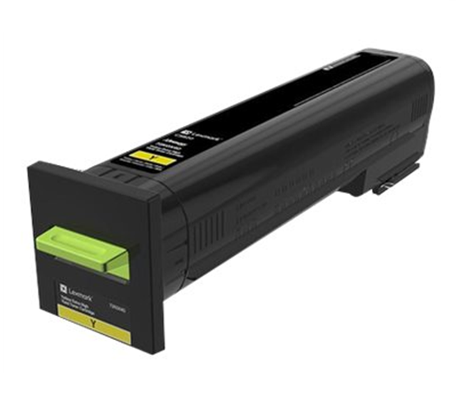 Image of Lexmark 82K2XYE galben (yellow) toner original RO ID 64444