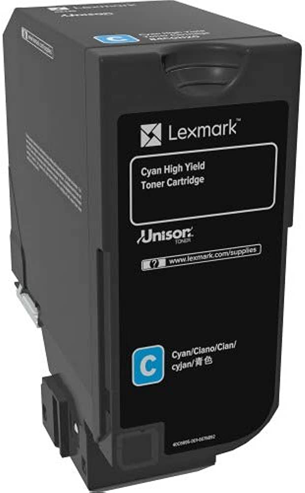 Image of Lexmark 84C0H20 azúrový (cyan) originálny toner SK ID 65758