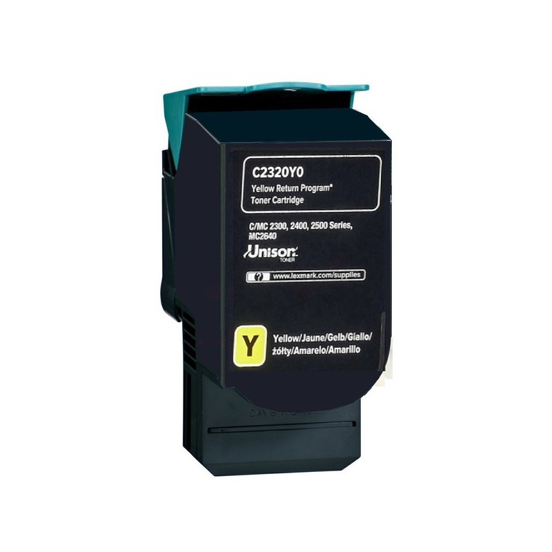 Image of Lexmark C230H40 sárga (yellow) eredeti toner HU ID 327731